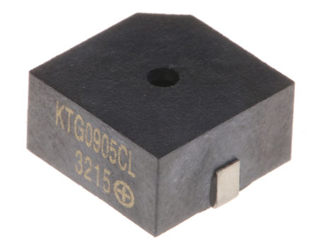 Kingstate - KTG0905CL - Kingstate KTG0905CL 5V dc װ Է, 80dB, , 9.6 x 9.6 x 5mm		