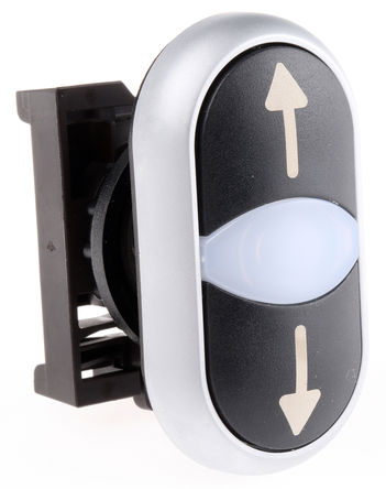 Eaton - M22-DDL-S-X7/X7+M22-A - Eaton M22 ϵ 22mm  ɫť Բ IP66 ˲ʱ ťͷ M22-DDL-S-X7/X7+M22-A, "¼ͷϼͷ"		