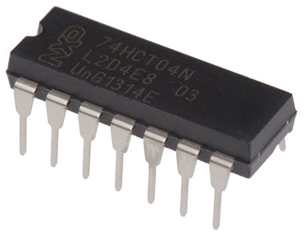 NXP - 74HCT04N - NXP 74HCT04N , 4mA, 4.5  5.5 VԴ, 14 PDIPװ		