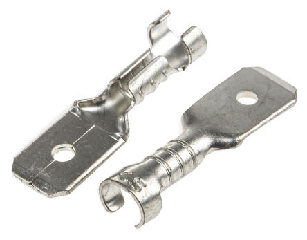 RS Pro - DOM6.3-2.5LT - RS Pro ѹӽͷ DOM6.3-2.5LT, о, 6.35 x 0.8mmƬ		