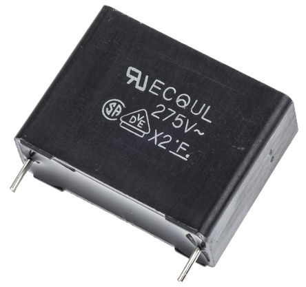 Panasonic - ECQU2A684KLA - Panasonic ECQUL ϵ 680nF   (PET) ECQU2A684KLA, 10%ݲ, 275 V 		