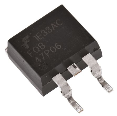 Fairchild Semiconductor - FQB47P06TM_AM002 - Fairchild Semiconductor P Si MOSFET FQB47P06TM_AM002, 47 A, Vds=60 V, 3 D2PAKװ		