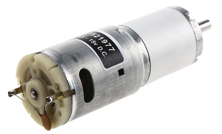 RS Pro - 942D2641 - RS Pro ֱ綯 942D2641, 4.5  15 VԴ, 2.85 A, 154.4 gcm, 6000 rpm, 6mm ֱ		