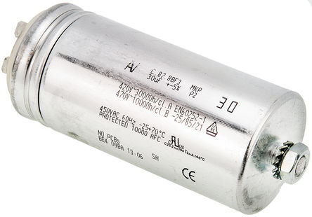 KEMET - C878BF35300SA0J - KEMET C87 ϵ 30F ۱ϩ (PP) C878BF35300SA0J, 5%, 470 V , 45mmֱ		