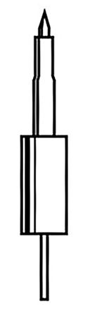 Weller - MT302 - Weller MT ϵ, 0.4 mm Բ׶ ͷ, ʹ1501 ϵкMT1500 ̨MT1501 ӱ		