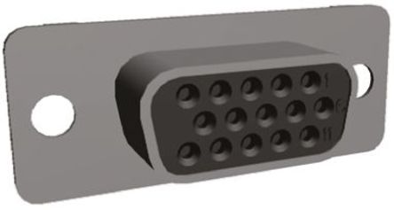 TE Connectivity - 204500-1 - TE Connectivity AMPLIMITE 90ϵ 15· ֱ ѹ D-Sub   204500-1		