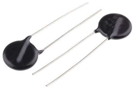 Panasonic - ERZV14D201 - Panasonic ZNR ϵ 770pF 50A 340V ѹ ERZV14D201, 15.5 (Dia.) x 4.8mm		