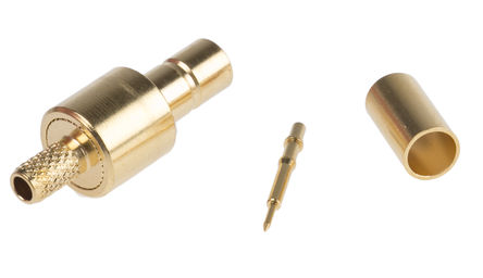 Telegartner - J01160A0401 - Telegartner 50 ֱ °װ SMB  ͷ J01160A0401, ͭо, ѹӶ˽		