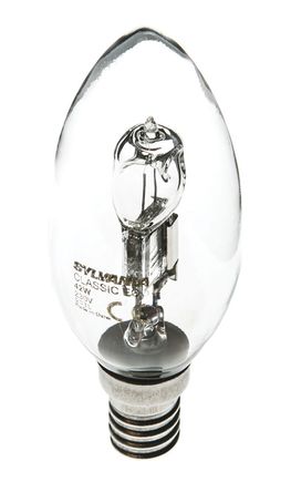 Sylvania - 0023771 - Sylvania 42 W 36mmֱ SES / E14  ͸ GLS ±ص 0023771, 230 V		