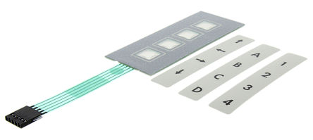 Apem - CCM4TR - Apem IP65 4 Сͼ CCM4TR, 4 x 1 		