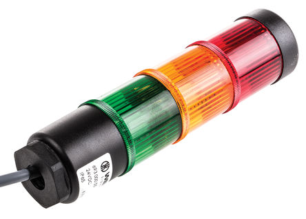 Werma - 69300055 - Werma Kompakt 693 ϵ LED ź 69300055, 3 Ԫ, ɫ/ɫ/ɫ, 24 V ֱԴ		