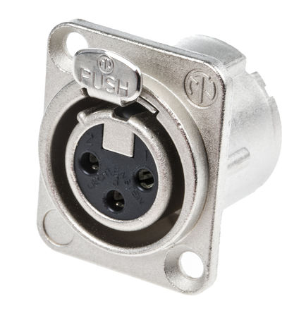 Neutrik - NC3FD-LX - Neutrik 3·  尲װ XLR  NC3FD-LX, , 50 V		