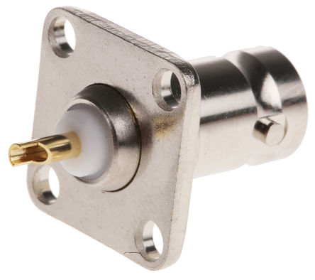 RS Pro - R13-022-00-002611000 - RS Pro 50 ֱ 尲װ ĸ BNC  R13-022-00-002611000, 4GHz,  ˽, 		