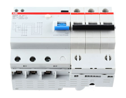 ABB - 2CSR273001R1635 - ABB DS203 ϵ, 3P 63 A RCBO DS203 M AC-B63/0,03, DIN 찲װ, 30mAբ		