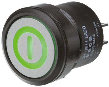 EAO - K84-603.3549 - EAO K84-603.3549 IP67 ɫ ˲ SP -  尲װ ť, 200 mA @ 42 V ֱ		