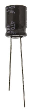 Panasonic - EEUFR1C471 - Panasonic FR  ϵ 16 V ֱ 470F ͨ  EEUFR1C471, ±20%ݲ, +105°C		