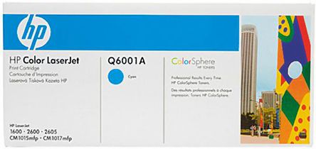 Hewlett Packard - Q6001A - Hewlett Packard Q6001A ɫ ̼, Hewlett Packardӡ 1600, 2600n, 2605, CM10147MFP, CM1015MFPͺ		