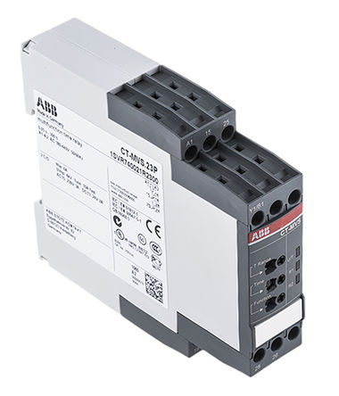 ABB - 1SVR740021R2300 - ABB ๦ ʱ̵ 1SVR740021R2300, 0.05   300 Сʱ, ˫˫, 2, SPDT, 380  440 V 		