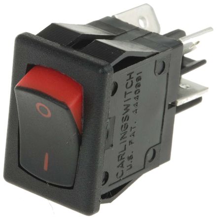 Carlingswitch - 621-1591909VXRS - Carlingswitch 621-1591909VXRS DPST ɫ ̰忪,  - , 8 A@ 125 V 		