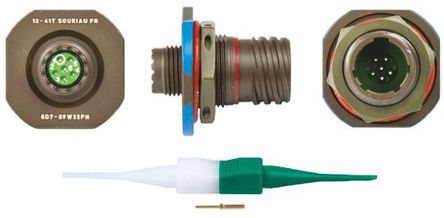 Souriau - 8D709W35PN - Souriau 8D ϵ 6· 尲װ    8D709W35PN, о, ǳߴ09, MIL-DTL-38999		