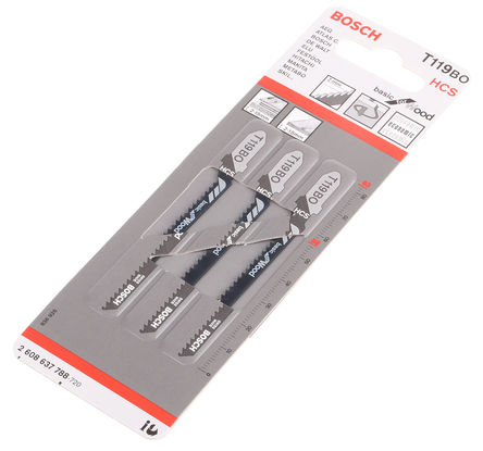 Bosch - 2.608.637.788 - Bosch T119BO T ͸ ⵶Ƭ׼ 2.608.637.788, 50mmи, 2mmݼ		