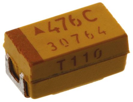 AVX - TPSC476K016R0110 - AVX TPS ϵ 47F 10% SMD  TPSC476K016R0110, 16 V ֱ, 6032-28 װ, 110m ESR, +125C		