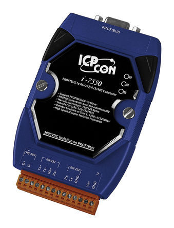 ICP-DAS - RS-I-7550-B CR - ICP-DAS I-7550-B CR ProfibusRS232RS422RS485 ת		