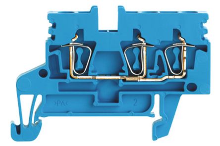 Weidmuller - ZDU 2.5N/3AN BL -1933730000 - Weidmuller Z ϵ ɫ ͨӿ 1933730000, 24A, 800 V		