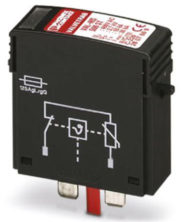 Phoenix Contact - 2807609 - Phoenix Contact VAL-MS ϵ 500 V  30kA ӿŵģ 2807609, DIN 찲װ, 52.4 x 17.5 x 55.3mm		