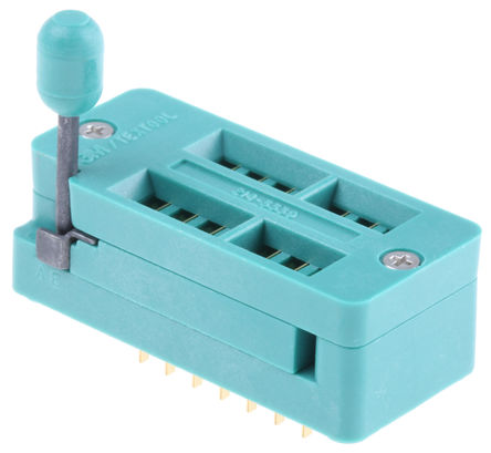 3M - 214-3339-00-0602J - 3M Textool ϵ 14 · 2.54mm ھ ͨ ʽ ZIF IC DIP  214-3339-00-0602J, 1A		