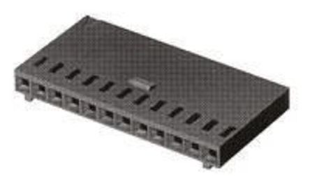 TE Connectivity - 1-87499-7 - TE Connectivity AMPMODU Mod IV ϵ 2.54mm ھ 1  10 · ĸ PCB  1-87499-7		