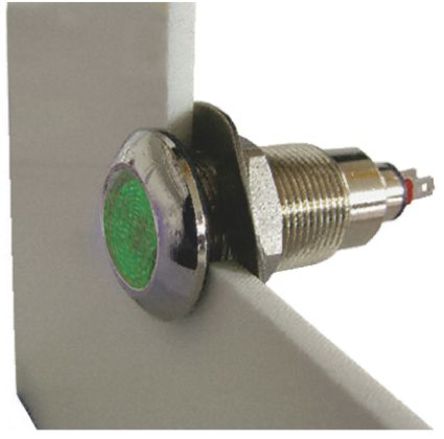 Marl - 531-532-75 - Marl 531-532-75  ɫ LED ָʾ, ƬӶ, 12.7mmװ׳ߴ, 110 V 		