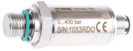 Parker - PTDVB4001B1C2 - Parker 0  400bar Һѹѹ PTDVB4001B1C2, BSP 1/4, M12, 12  36V dcԴ, 0  5V dcź		