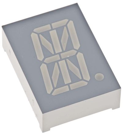 Kingbright - PSC08-12SEKWA - Kingbright 1ַ 16  ɫ LED  PSC08-12SEKWA, 100 mcd, 20.3mmַ, ͨװװ		