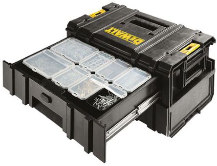 DeWALT - DWST1-70728 - Dewalt TOUGHSYSTEM Organiser Box ϵ ɫ/ɫ  2  ߺ DWST1-70728, 555 x 340 x 275mm		