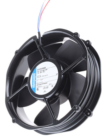 ebm-papst - 2214F/2TDHHO - ebm-papst S-Force ϵ 54W 24 V ֱ  2214F/2TDHHO, 940m3/h, 5000rpm, 200 (Dia.) x 50.8mm		