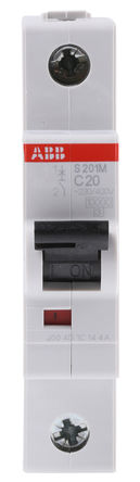 ABB - 2CDS271001R0204 - ABB System M Pro S200 ϵ 1 20 A MCB ΢Ͷ· 2CDS271001R0204, 10 kA Ͽ, C բ		