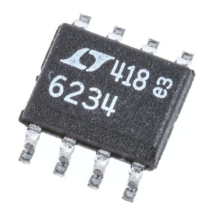 Linear Technology - LT6234CS8#PBF - Linear Technology LT6234CS8#PBF ˫ Ŵ, 55MHz, 5  12 VԴѹ, , 8 SOICװ		