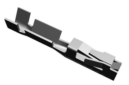 TE Connectivity - 166500-2 - TE Connectivity AMPMODU Tandem Spring ϵ ĸ ѹӴ 166500-2, ƽ ͭо, 12mӴ, 24AWG  20AWG		