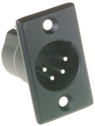 Amphenol - AC4MPNZB - Amphenol 4· ͷ 尲װ XLR  AC4MPNZB, 		