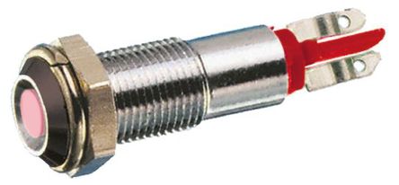 Signal Construct - SMEP08012 - Signal Construct SMEP08012 5 mm  ɫ LED ָʾ, ƬӶ, 8mmװ׳ߴ, 12 V		