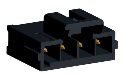 Molex - 172286-1204 - Molex Ultra-Fit ϵ 4· 3.5mmھ (1) ֱ PCB  172286-1204, Ӷ˽, 12A, ͨ		