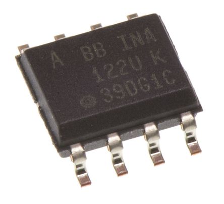 Texas Instruments - INA122UA - Texas Instruments INA122UA ǱŴ, 0.5mVƫ, 76dB CMRR, , 5 VԴ, 8 SOICװ		