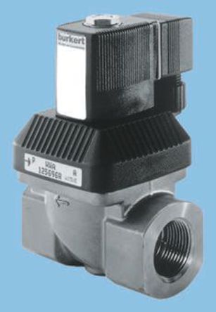 Burkert - 126285 - Burkert 6213 ϵ 2˿ ͭ ŷ 126285, 10 bar, 3/4in˿, NC, 24 V 		