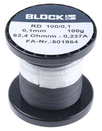 Block - RD 100/0,1 - Block 1430m  RD 100/0,1, 0.01 mm2 		