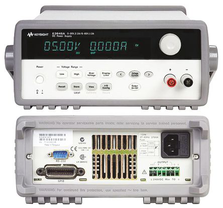Keysight Technologies - E3645A + AT80D - Keysight Technologies E3645A + AT80D ̨ʽԴ, 2 , 0  35 V/2.2 A or 0  60 V/1.3 A		