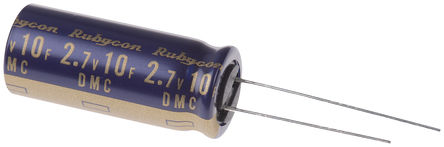Rubycon - 2.7DMC10M12.5X30 - Rubycon DMC ϵ 10F 2.7 V ֱ  EDLC 2.7DMC10M12.5X30, 20% ݲ		