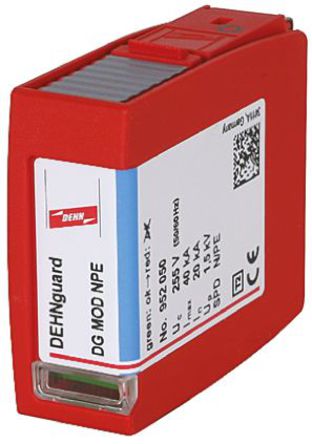 Dehn - DG MOD NPE - Dehn DG ϵ 255 V  40kA ӿŵģ DG MOD NPE, 밲װ, 45 x 18 x 51mm		