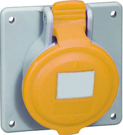 Legrand - 555181 - Legrand P17 Tempra Pro ϵ ɫ 2P+E ҵԴ 尲װ  555181, 16A, 100  130 V, IP44		