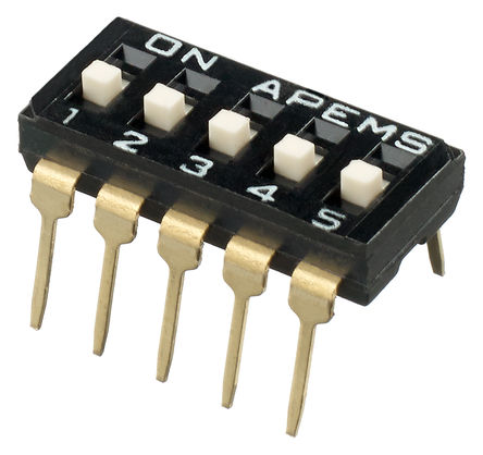 Apem - IKD0500101 - Apem IKD0500101 5λ ߼ִ ͨ DIP , 		